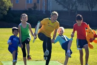 Natalie Cook on Olympic Day
